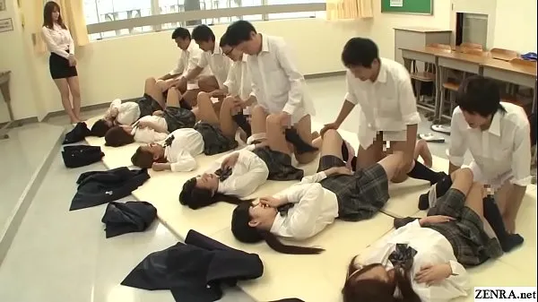 Hot JAV synchronized missionary sex led by teacher cool Movies