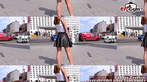 Hot young 18yo au pair tourist teen public pick up from german guy in berlin over EroCom Date public pick up and bareback fuck cool Movies