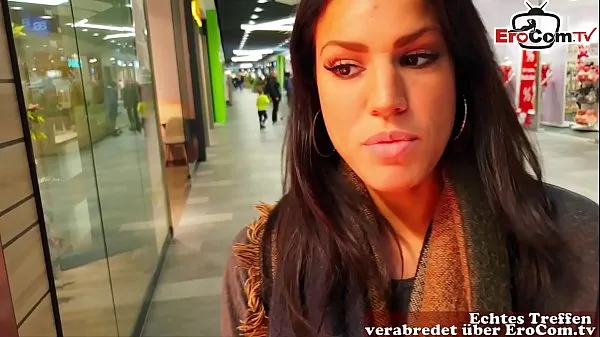 Menő German amateur latina teen public pick up in shoppingcenter and POV fuck with huge cum loads menő filmek