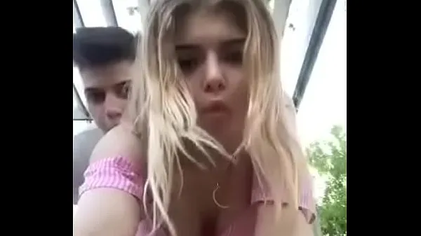 Hot Russian Couple Teasing On Periscope cool Movies
