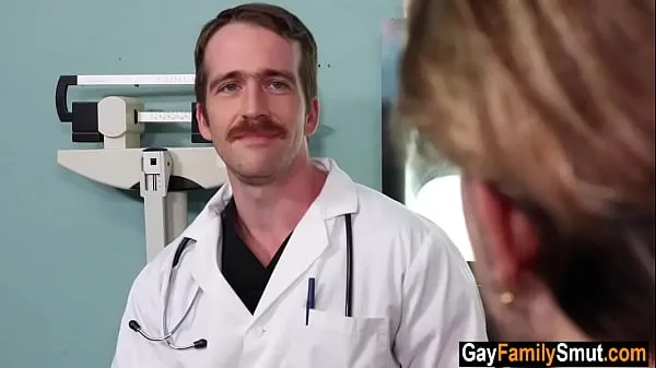 Hot Gay boy visits step uncle's doctor's office cool Movies