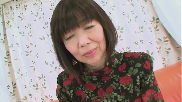 Hotte Japanese grandma resists but her grandson dominates her seje film