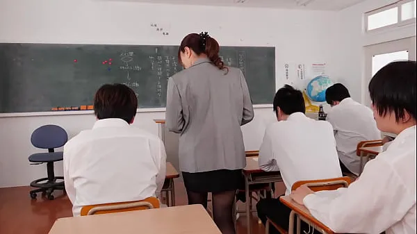 Married Teacher Reiko Iwai Gets 10 Times More Wet In A Climax Class Where She Can't Speak Film keren yang keren